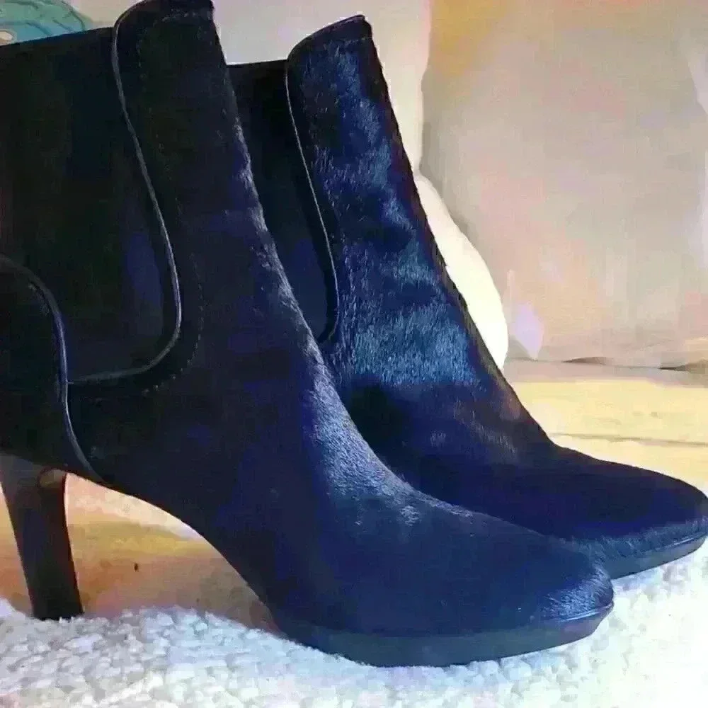 Aquatalia ponyhair boots sz 9 1/2 - Picture 2 of 6